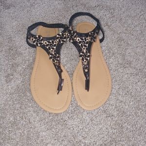 Black sandals